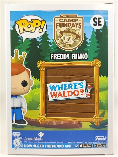 フレディ君 ウォーリー ダイヤモンドグリッター版 5,000体限定 [FUNKO CAMP FUNDAYS 2023] FUNKO(ファンコ) POP! SE