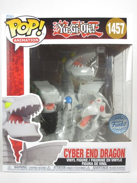 【箱傷】 サイバー・エンド・ドラゴン ６インチ [遊戯王] FUNKO(ファンコ) POP! ANIMATION 1457