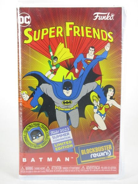 バットマン 2023年SUMMER CONVENTION限定 [SUPER FRIENDS!] FUNKO(ファンコ) BLOCKBUSTER REWIND