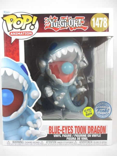 ブルーアイズ・トゥーン・ドラゴン ６インチ 蓄光版 [遊戯王] FUNKO(ファンコ) POP! ANIMATION 1478
