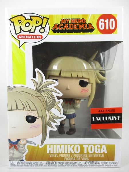 【箱傷】 トガヒミコ AAA ANIME限定 [僕のヒーローアカデミア] FUNKO(ファンコ) POP! ANIMATION 610