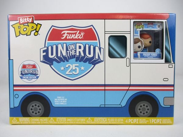 フレディ君3種、プロト [ファン・オン・ザ・ラン25TH] FUNKO(ファンコ) Bitty POP! 4PACK