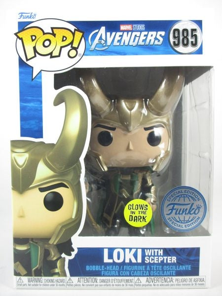 ロキ withセプター 蓄光版 [アベンジャーズ] FUNKO(ファンコ) POP! 985