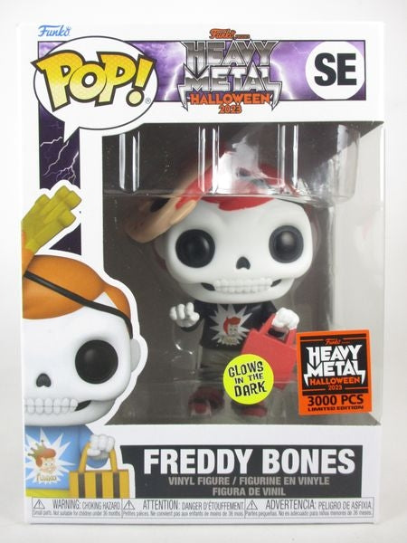 フレディ君 骨 蓄光版 3,000体限定 [HEAVY METAL HALLOWEEN 2023] FUNKO(ファンコ) POP! SE