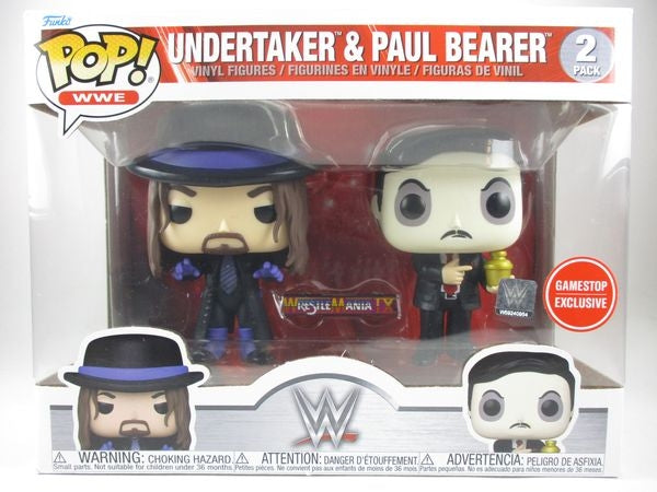 アンダーテイカー＆ポール・ベアラー GAMESTOP限定 [WWE] FUNKO(ファンコ) POP! WWE 2PACK