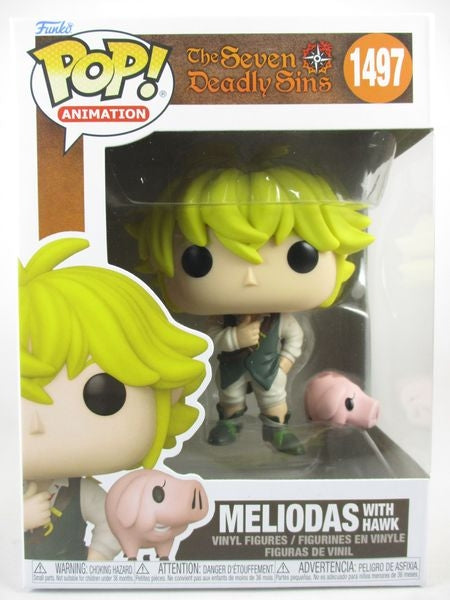 メリオダスwithホーク [七つの大罪(THE SEVEN DEADLY SINS)] FUNKO(ファンコ) POP! ANIMATION 1497