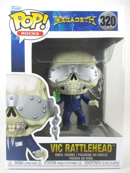ヴィック・ラトルヘッド [MEGADETH] FUNKO(ファンコ) POP! ROCKS 320
