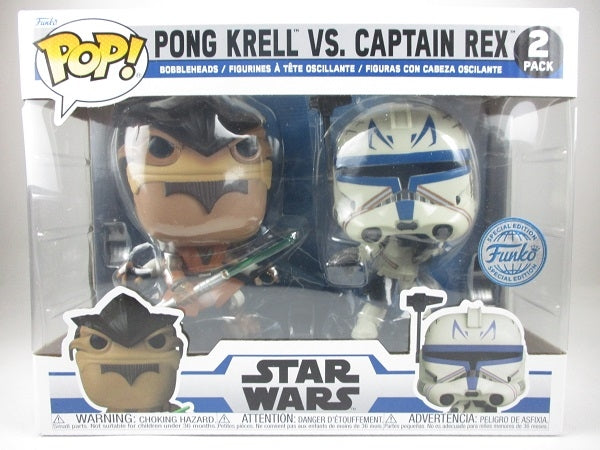 ポング・クレルvsキャプテン・レックス [スターウォーズ(STAR WARS)] FUNKO(ファンコ) POP! 2PACK