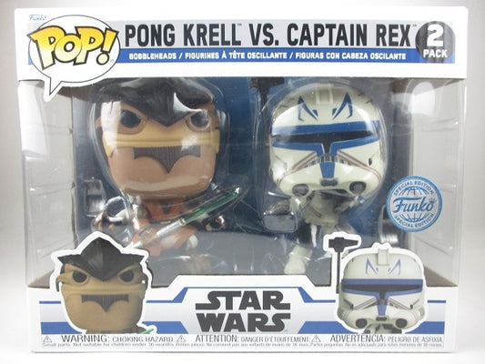 ポング・クレルvsキャプテン・レックス [スターウォーズ(STAR WARS)] FUNKO(ファンコ) POP! 2PACK