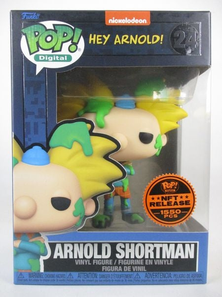アーノルド NFTリリース1,550体限定 [ヘイ・アーノルド！] FUNKO(ファンコ) POP! Disital 24