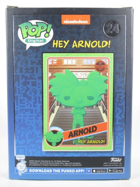 アーノルド NFTリリース1,550体限定 [ヘイ・アーノルド！] FUNKO(ファンコ) POP! Disital 24