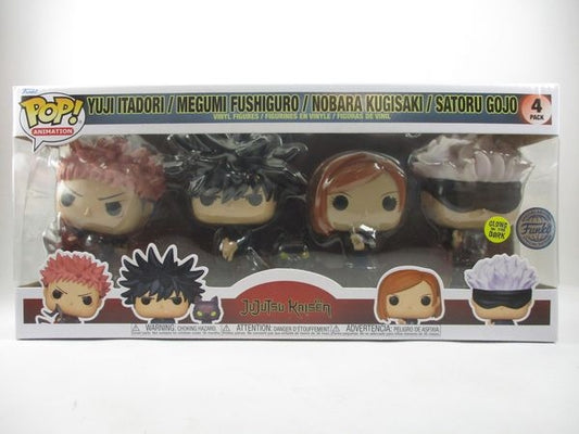 虎杖悠仁/伏黒恵/釘崎野薔薇/五条悟 蓄光版 [呪術廻戦(JuJuTsu Kaisen)] FUNKO(ファンコ) POP! ANIMATION 4PACK