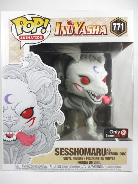 殺生丸 化け犬の姿 6インチ GameStop限定 [INUYASHA(犬夜叉)] FUNKO(ファンコ) POP! ANIMATION 771