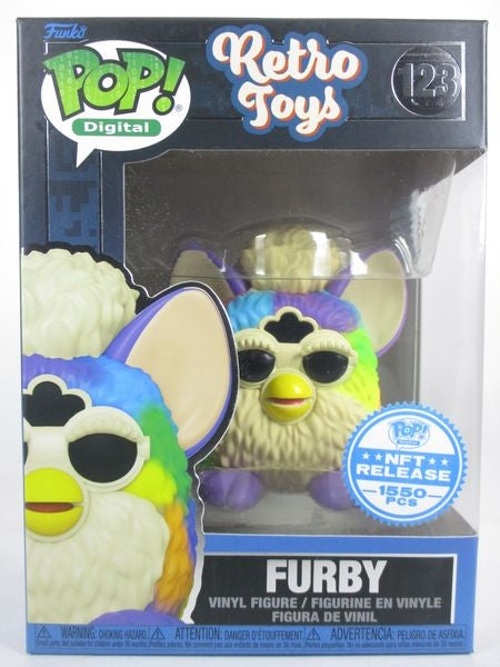 ファービー NFTリリース1,550体限定 [Retro Toys] FUNKO(ファンコ) POP! Digital 123