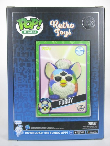 ファービー NFTリリース1,550体限定 [Retro Toys] FUNKO(ファンコ) POP! Digital 123