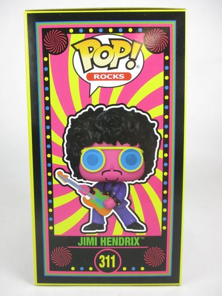 ジミ・ヘンドリックス ブラックライト 2023年SUMMER CONVENTION限定 [JIMI HENDRIX] FUNKO(ファンコ) POP! ROCKS 311