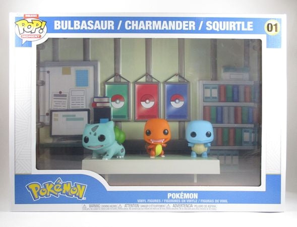 フシギダネ/ヒトカゲ/ゼニガメ [ポケットモンスター] FUNKO(ファンコ) POP! MOMENT 01