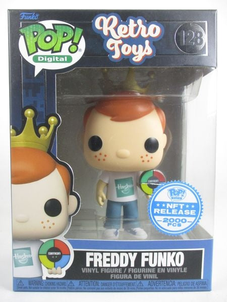 フレディ君withサイモン NFTリリース2,000体限定 [Retro Toys] FUNKO(ファンコ) POP! Digital 128