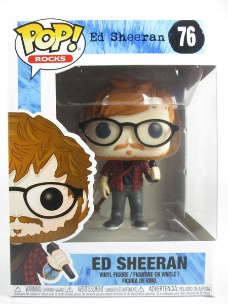 【箱傷】 エド・シーラン [Ed Sheeran]  FUNKO(ファンコ) POP! ROCKS 76