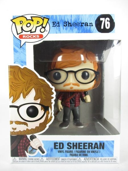 【箱傷】 エド・シーラン [Ed Sheeran]  FUNKO(ファンコ) POP! ROCKS 76