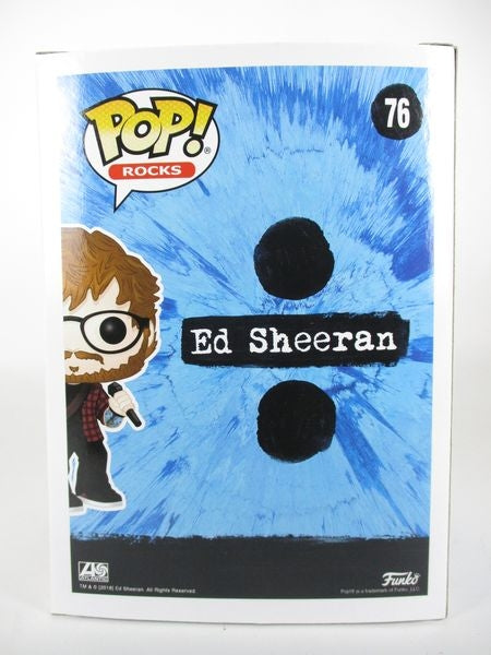 箱傷】 エド・シーラン [Ed Sheeran] FUNKO(ファンコ) POP! ROCKS 76