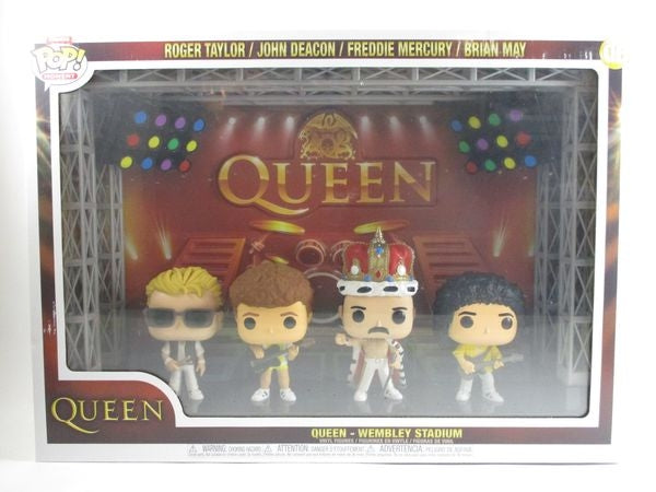 ロジャー・テイラー/ジョン・ディーコン/フレディ・マーキュリー/ブライアン・メイ [ウェンブリー・スタジアム] FUNKO(ファンコ) POP! MOMENT 06