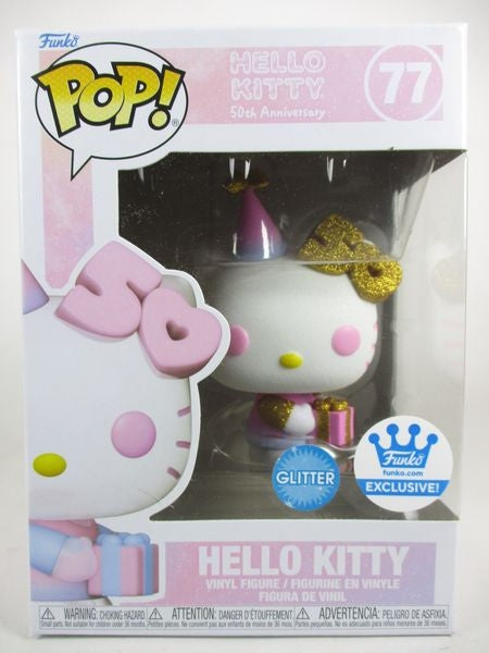 ハローキティ FUNKOショップ限定 グリッター版 [ハローキティ50TH] FUNKO(ファンコ) POP! 77
