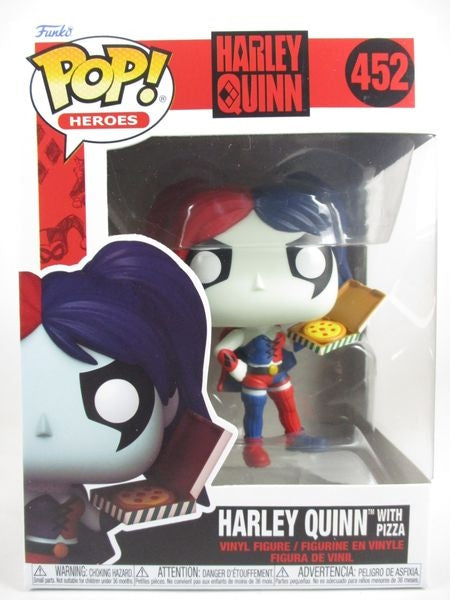ハーレイクインwithピザ [ハーレイクイン30TH] FUNKO(ファンコ) POP! HEROES 452