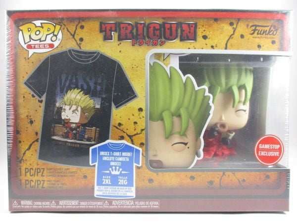 トライガン 2XL GAMESTOP限定 [トライガン(TRIGUN)] FUNKO(ファンコ) POP! TEES