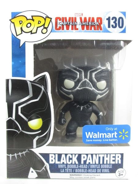 【箱傷】 ブラックパンサー Walmart限定 [キャプテンアメリカ/シビルウォー(CAPTAIN AMERICA CIVIL WAR)] FUNKO(ファンコ) POP! 130