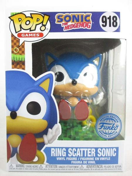 ソニック・ザ・ヘッジホッグ [SONIC THE HEDGEHOG] FUNKO(ファンコ) POP! GAMES 918