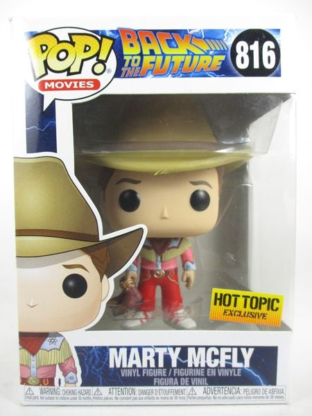 マーティ・マクフライ カウボーイ HOT TOPIC限定 [バック・トゥー・ザ・フューチャー(BACK TO THE FUTURE)] FUNKO(ファンコ) POP! 816