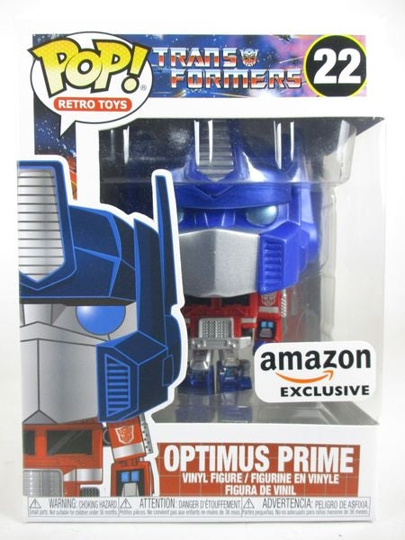 オプティマスプライム メタリック amazon限定 [トランスフォーマー] FUNKO(ファンコ) POP! RETRO TOYS 22