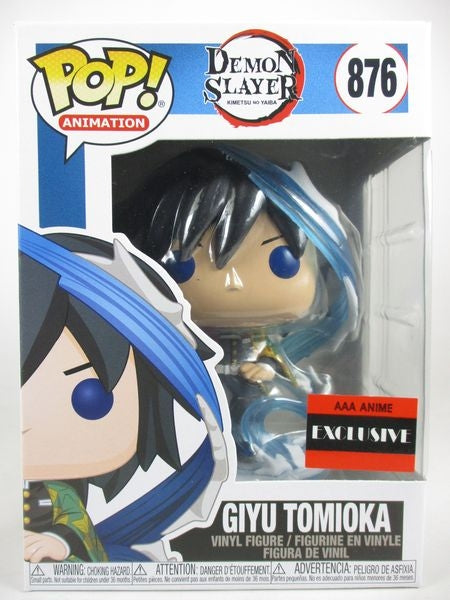 富岡義勇 水の呼吸 AAA ANIME限定 [鬼滅の刃(DEMON SLAYER)] FUNKO(ファンコ) POP! ANIMATION 876