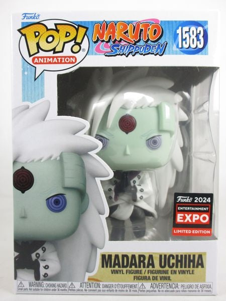 うちはマダラ 2024年ENTERTAINMENT EXPO限定 [ナルト疾風伝] FUNKO(ファンコ) POP! ANIMATION 1583