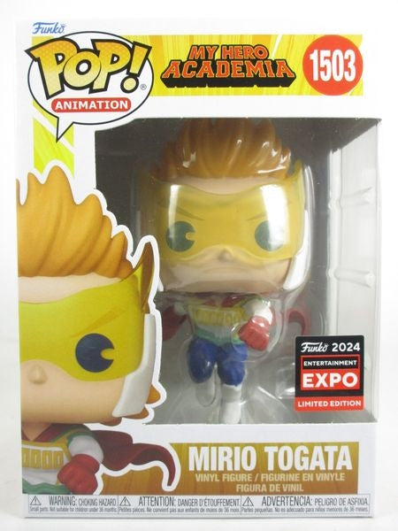 通形ミリオ 2024年ENTERTAINMENT EXPO限定 [僕のヒーローアカデミア(MY HERO ACADEMIA)] FUNKO(ファンコ) POP! ANIMATION 1503
