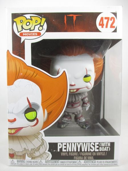 ペニーワイズ ボート 黄目 [IT それが見えたら終わり チャプター1] FUNKO(ファンコ) POP! MOVIES 472