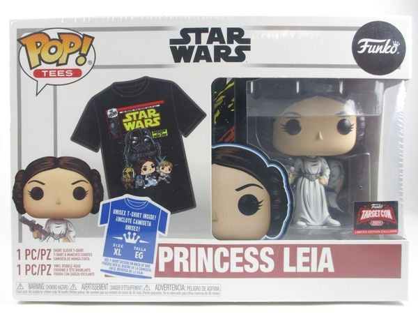 プリンセスレイア XLサイズ 2024年TARGET CON限定 [スター・ウォーズ：シスの暗黒卿 燃える海原] FUNKO(ファンコ) POP! TEES