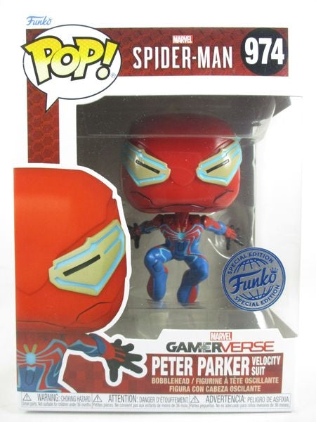 ピーター・パーカー ベロシティー・スーツ [スパイダーマン２(Marvel's Spider-Man 2)] FUNKO(ファンコ) POP! 974