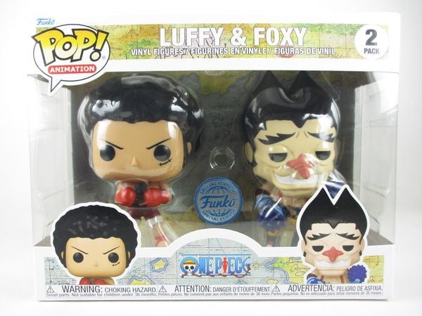 ルフィ＆フォクシー [ONE PIECE(ワンピース)] FUNKO(ファンコ) POP! ANIMATION 2PACK