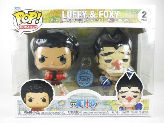 ルフィ＆フォクシー [ONE PIECE(ワンピース)] FUNKO(ファンコ) POP! ANIMATION 2PACK