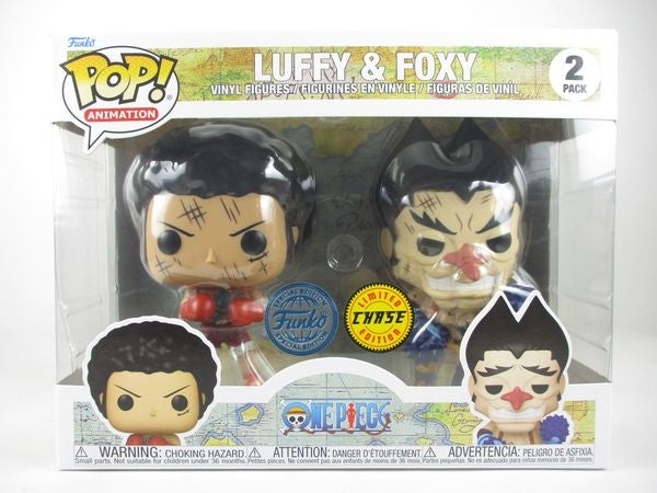 ルフィ＆フォクシー CHASE [ONE PIECE(ワンピース)] FUNKO(ファンコ) POP! ANIMATION 2PACK