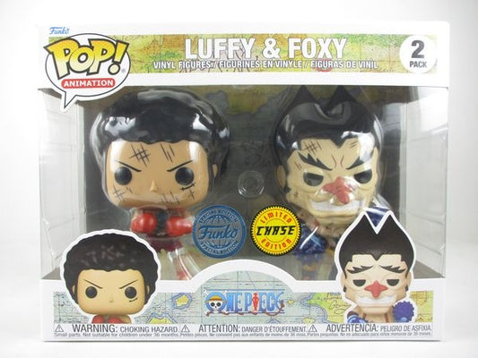 ルフィ＆フォクシー CHASE [ONE PIECE(ワンピース)] FUNKO(ファンコ) POP! ANIMATION 2PACK