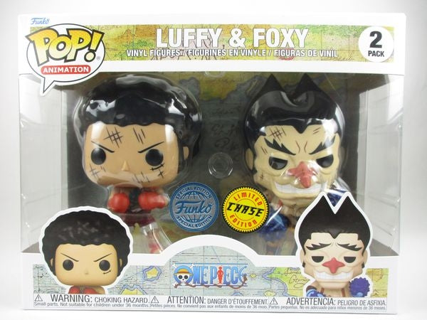 ルフィ＆フォクシー CHASE [ONE PIECE(ワンピース)] FUNKO(ファンコ) POP! ANIMATION 2PACK