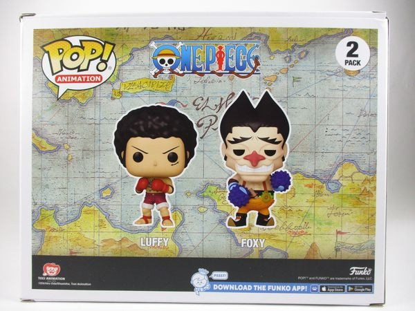 ルフィ＆フォクシー CHASE [ONE PIECE(ワンピース)] FUNKO(ファンコ) POP! ANIMATION 2PACK