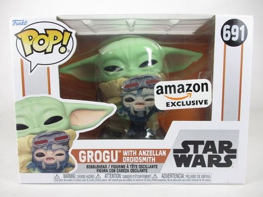グローグー withアンゼランのドロイドスミス amazon限定 [スターウォーズ/マンダロリアン] FUNKO(ファンコ) POP! 691