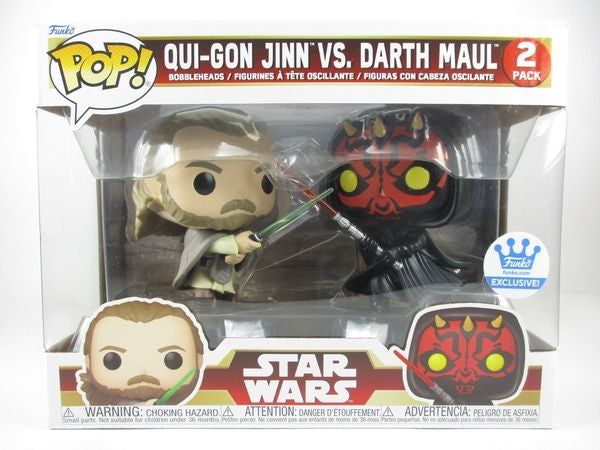クワイ＝ガン・ジン＆ダースモール FUNKOショップ限定 [スターウォーズ エピソード１] FUNKO(ファンコ) POP! 2PACK