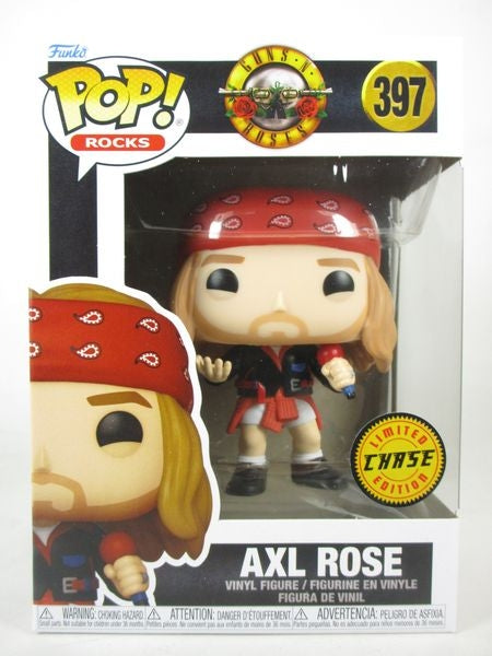 【箱傷】 アクセル・ローズ CHASE [ガンズ・アンド・ローゼズ(Guns N' Roses)] FUNKO(ファンコ) POP! ROCKS 397