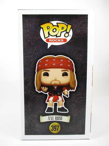 【箱傷】 アクセル・ローズ CHASE [ガンズ・アンド・ローゼズ(Guns N' Roses)] FUNKO(ファンコ) POP! ROCKS 397