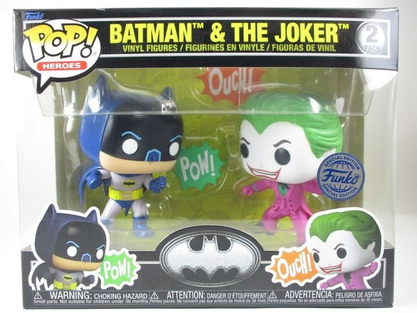 バットマン＆ジョーカー  [バットマン85th(BATMAN 1966)] FUNKO(ファンコ) POP! HEROES 2PACK